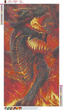 Lade das Bild in den Galerie-Viewer, Drachen Diamond Painting -40*70cm