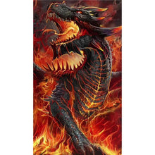 Lade das Bild in den Galerie-Viewer, Drachen Diamond Painting -40*70cm
