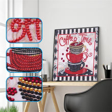 Lade das Bild in den Galerie-Viewer, Diamant Kristall Strass - Kaffeezeit