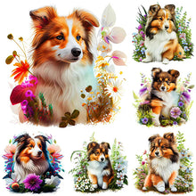 Lade das Bild in den Galerie-Viewer, Dog-Voller Round Diamond Painting-30x30cm