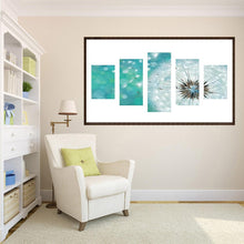 Lade das Bild in den Galerie-Viewer, Löwenzahn 5 - Bilder - voller runder Diamant - 95x45cm