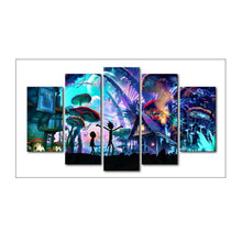 Lade das Bild in den Galerie-Viewer, Unterwasserwelt 5 - Bilder - voller runder Diamant - 95x45cm