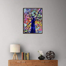 Lade das Bild in den Galerie-Viewer, Bunte Ahorn Baum - voller runder Diamant - 30x40cm