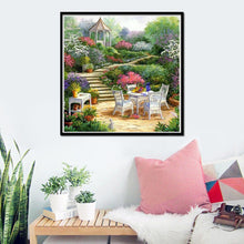 Lade das Bild in den Galerie-Viewer, Garten - volle Diamant-Malerei - 30x30cm