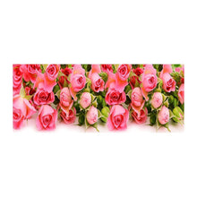 Lade das Bild in den Galerie-Viewer, Blume - volle Runde Diamant-Malerei - 80x30cm