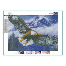 Lade das Bild in den Galerie-Viewer, Adler Flügel - volle Diamant-Malerei - 40x50cm