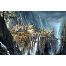 Lade das Bild in den Galerie-Viewer, Schlossberg - voller runder Diamant - 40x30cm