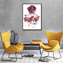 Lade das Bild in den Galerie-Viewer, Schmetterling Schönheit - volle Diamant-Malerei - 30x40cm