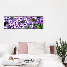 Lade das Bild in den Galerie-Viewer, Neuheit Blume - volle Runde Diamant-Malerei - 80x30cm