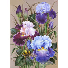 Lade das Bild in den Galerie-Viewer, Blumen - voller runder Diamant - 40x30cm