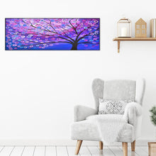 Lade das Bild in den Galerie-Viewer, Baum - volle runde Diamant-Malerei - 80x30cm