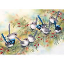 Lade das Bild in den Galerie-Viewer, Nette Vögel - voller runder Diamant -
