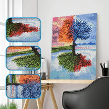 Lade das Bild in den Galerie-Viewer, Baum - voller quadratischer Diamant - 25x30cm