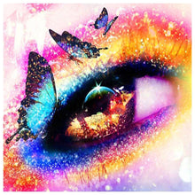 Lade das Bild in den Galerie-Viewer, Fantasy-Auge - volle Diamant-Malerei - 30x30cm