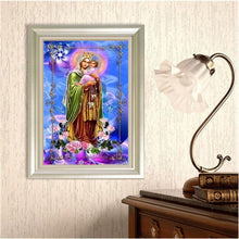 Lade das Bild in den Galerie-Viewer, Ostern Religion - volle runde Diamant - 40x30cm
