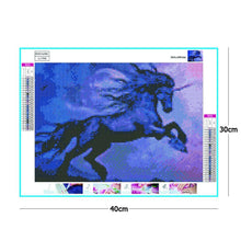 Lade das Bild in den Galerie-Viewer, Pferd - volle Diamant-Malerei - 40x30cm