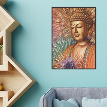 Lade das Bild in den Galerie-Viewer, Buddha - voller runder Diamant - 30x40cm