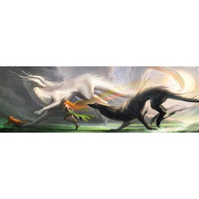 Lade das Bild in den Galerie-Viewer, Neuheit - volle runde Diamant-Malerei - 80x30cm
