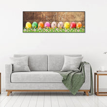Lade das Bild in den Galerie-Viewer, Süße Ostereier - volle Runde Diamant-Malerei - 80x30cm