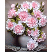 Lade das Bild in den Galerie-Viewer, Blume - voller runder Diamant - 30x40cm