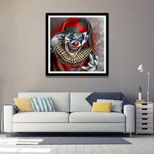 Lade das Bild in den Galerie-Viewer, Clown - voller runder Diamant - 30x30cm