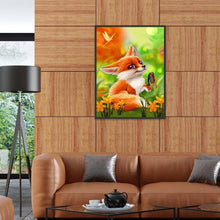 Lade das Bild in den Galerie-Viewer, Fuchs - voller runder Diamant - 30x40cm