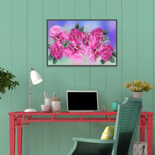 Lade das Bild in den Galerie-Viewer, Blume - voller runder Diamant - 30x40cm