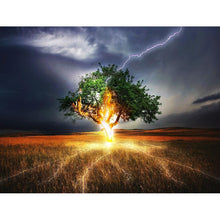 Lade das Bild in den Galerie-Viewer, Baum - voller runder Diamant -