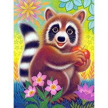 Lade das Bild in den Galerie-Viewer, Glücklich Panda - volle Diamant-Malerei - 40x30cm