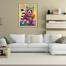 Lade das Bild in den Galerie-Viewer, Glücklich Panda - volle Diamant-Malerei - 40x30cm