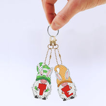 Lade das Bild in den Galerie-Viewer, 6 stücke Diamant Malerei Schlüsselanhänger Kits DIY Schlüsselanhänger Tasche Anhänger Kits