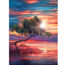Lade das Bild in den Galerie-Viewer, Fantasy-Ansicht - voller runder Diamant - 40x30cm