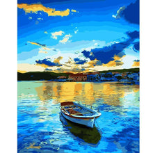 Lade das Bild in den Galerie-Viewer, Fantasy-Ansicht - voller runder Diamant - 40x30cm