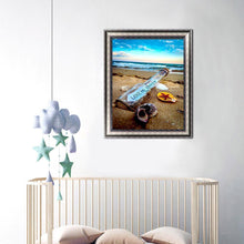 Lade das Bild in den Galerie-Viewer, Fantasy-Ansicht - voller runder Diamant - 40x30cm
