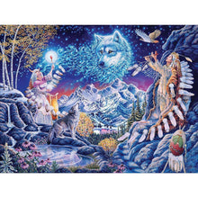 Lade das Bild in den Galerie-Viewer, für - voller runder Diamant - 40x30cm