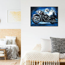 Lade das Bild in den Galerie-Viewer, für - voller runder Diamant - 40x30cm