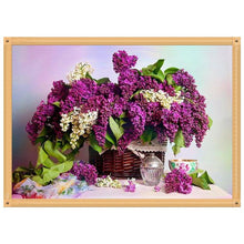 Lade das Bild in den Galerie-Viewer, Bouquet - voller runder Diamant - 40x30cm