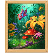 Lade das Bild in den Galerie-Viewer, Fantastisch - voller runder Diamant - 40x30cm