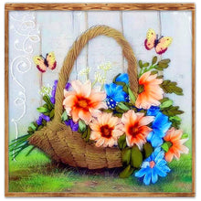 Lade das Bild in den Galerie-Viewer, Blume - voller runder Diamant - 30x30cm