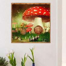 Lade das Bild in den Galerie-Viewer, Blume - voller runder Diamant - 30x30cm