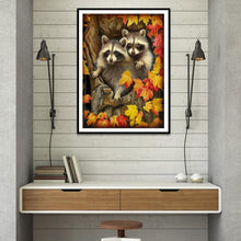 Lade das Bild in den Galerie-Viewer, Süße Tiere - voller runder Diamant - 40x30cm
