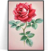 Lade das Bild in den Galerie-Viewer, Blume - voller runder Diamant - 40x30cm