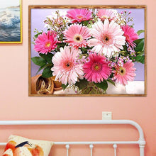 Lade das Bild in den Galerie-Viewer, Blume - voller runder Diamant - 40x30cm
