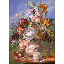 Lade das Bild in den Galerie-Viewer, Blume - voller runder Diamant - 30x40cm