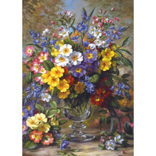 Lade das Bild in den Galerie-Viewer, Blume - voller runder Diamant - 30x40cm
