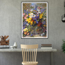 Lade das Bild in den Galerie-Viewer, Blume - voller runder Diamant - 30x40cm