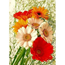 Lade das Bild in den Galerie-Viewer, Blume - voller runder Diamant - 40x30cm