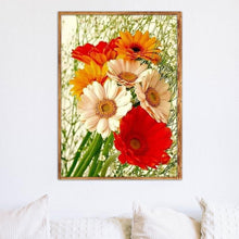 Lade das Bild in den Galerie-Viewer, Blume - voller runder Diamant - 40x30cm