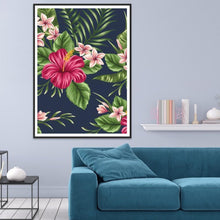 Lade das Bild in den Galerie-Viewer, Blume - voller runder Diamant - 40x30cm