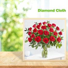 Lade das Bild in den Galerie-Viewer, Blumen - voller runder Diamant - 30x30cm